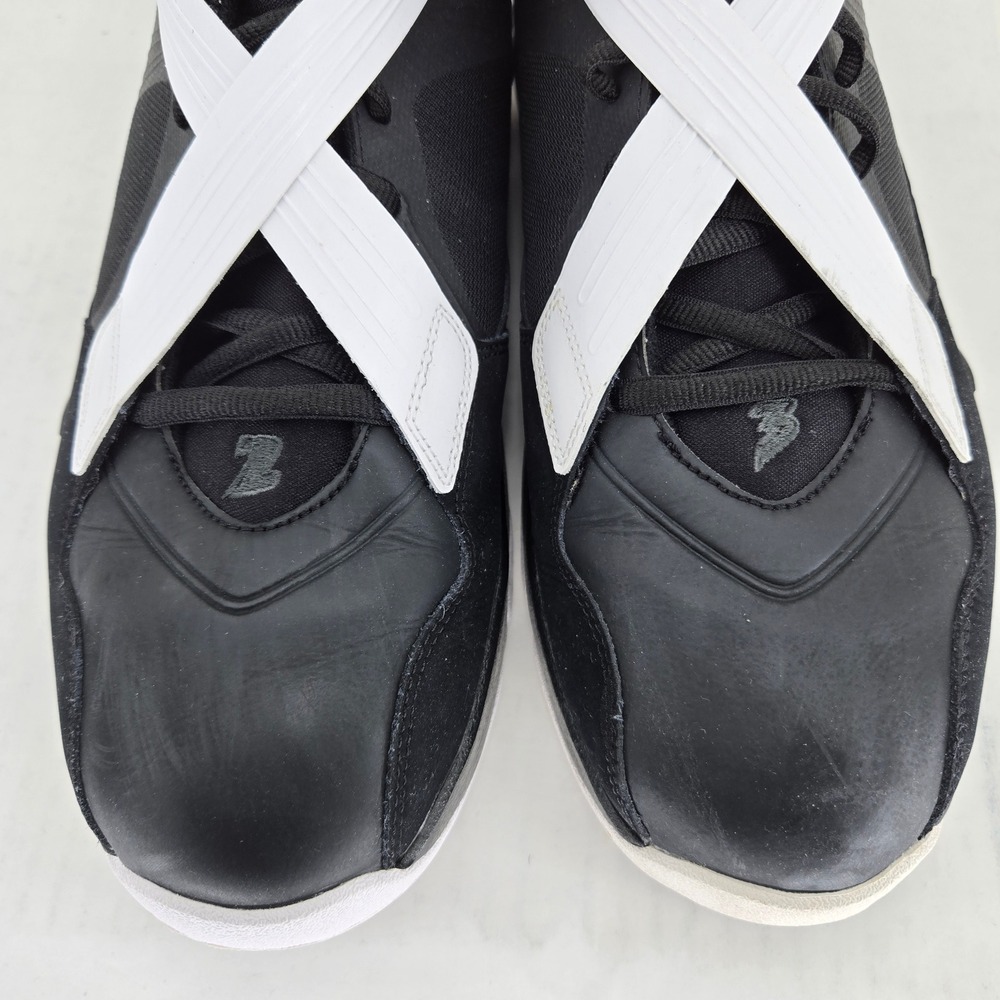 Jordan Air Jordan 8.0 Black Dark Charcoal White Mens 14 Sneakers 467807-001 - Picture 16 of 16